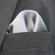 Bröstnäsduk silvergrå