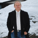 Sidenhalsduk svart
