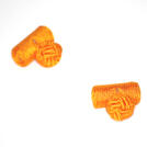 Manschettknopar cylinder orange