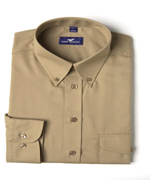 Skjortor - Twill - Skjorta MOORE khaki