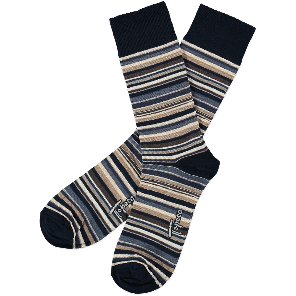 Herrstrumpor Multirand 4