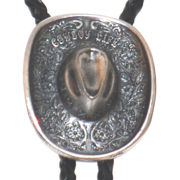 Bolotie SILVER HAT AND BOOTS