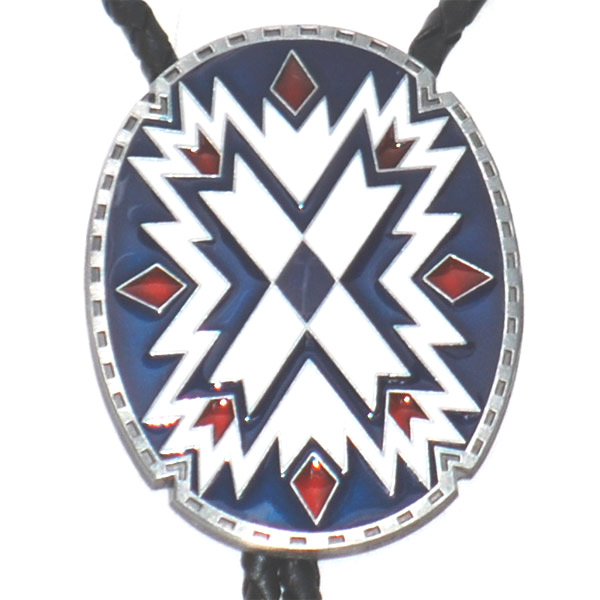 Bolotie AMERICAN TOTEM PATTERN