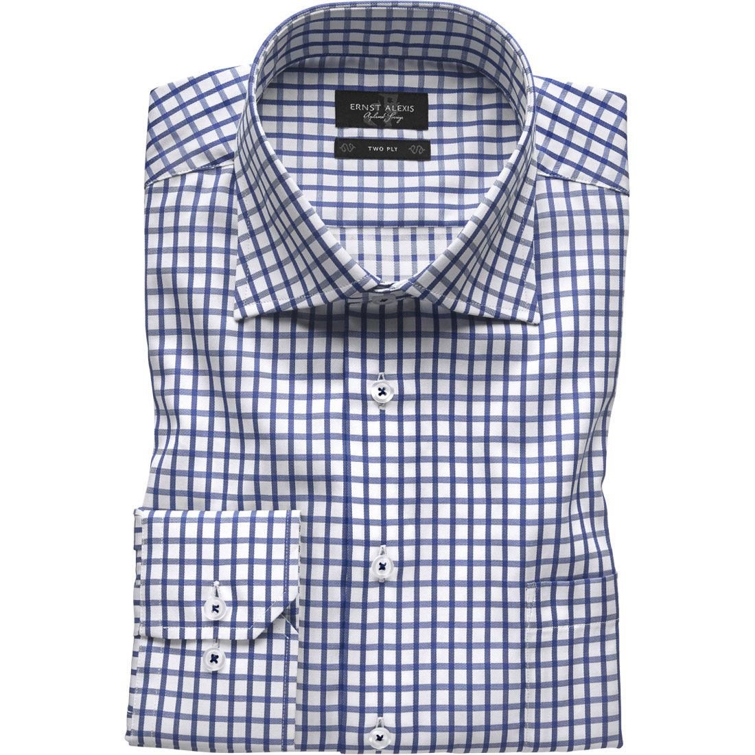 Skjorta 5205-27 Premium Cotton/ Non Iron Classic Fit Storl M