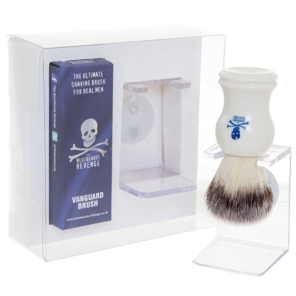 The Bluebeards revenge Vanguard Shaving brush &amp; stand